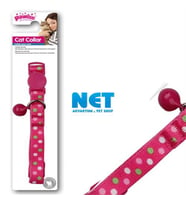 Pawise Pembe Benekli Kedi Boyun Tasması 30 cm