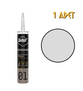 Selsil Genel Amaçlı Silikon ŞEFFAF 280 gr. - 1 Adet