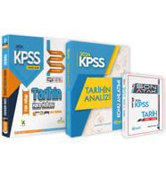 2024 KPSS Tarih 3lü Set Karakutu ve Anamorfik Yayınları Konu Anlatım-Soru Bankas