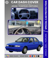 NİSSAN SUNNY (1990-1995) Torpido Örtüsü Ön Panel Koruma Tam Uyum UV Koruma Kaymaz Kolay Montaj