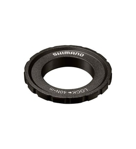 Shimano Deore HB-M618 Sokma Mil Göbekler İçin Ön Centerlock Kapağı 15/20mm (Siyah)