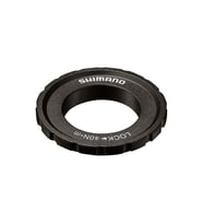 Shimano Deore HB-M618 Sokma Mil Göbekler İçin Ön Centerlock Kapağı 15/20mm (Siyah)