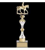 ODAK KUPA - Figürlü Kupalar - At / Binici Figürlü Kupalar FG-032 C - 38 cm