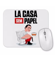 La Casa Sem Papel Mouse Pad