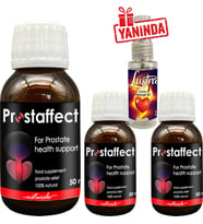 Prostaffect 50 ml Şurup Erkeklerin Özel Durumlarına Çok Özel Içecek Form 3 Adet + Lustra Yağı
