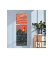 Ahşap Katlanabilir 3Lü Tablo - Tbl0092