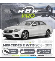 RBW PRO Muz Silecek Takımı Mercedes E W213 2016-2019 ile uyumlu (Siyah)