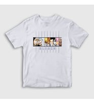 Presmono Unisex Çocuk Beyaz Espada Anime Bleach T-Shirt 127339tt