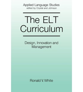 The Elt Curriculum: Design, Innovation And Mangement