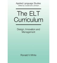 The Elt Curriculum: Design, Innovation And Mangement