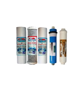 Su Arıtma Cihazı Açık Kasa Filtre Takımı 5 Li Set 5li Filtre Takımı (Renksiz)
