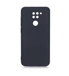 Xiaomi Redmi Note 9 Kılıf Orj Lansman Serisi Pürüzsüz Esnek Kadife İç Kısım (Siyah)