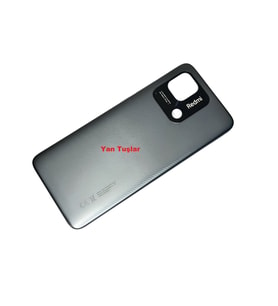 Tkgz Xiaomi Redmi 10C KASA Arka Kapak Batarya Kapağı SİYAH