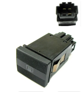 Volkswagen Golf Iıı Vento Arka Cam Rezistans Düğmesi 1991-1999
