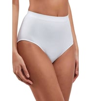 Elite Lite Kadın Yüksek Bel Dikişsiz İz Yapmaz Slip Külot Beyaz 811