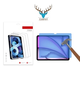 Apple iPad Pro 13 2024 Uyumlu Tablet Nano Ekran Koruyucu Kristal Netliğinde %100 Ultra Görüntü Kalitesi Esnek Temperli Kırılmaz Nano Screen Protector (Şeffaf)