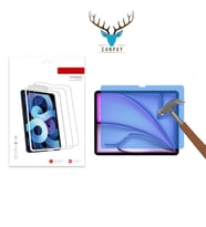 Apple iPad Pro 13 2024 Uyumlu Tablet Nano Ekran Koruyucu Kristal Netliğinde %100 Ultra Görüntü Kalitesi Esnek Temperli Kırılmaz Nano Screen Protector (Şeffaf)