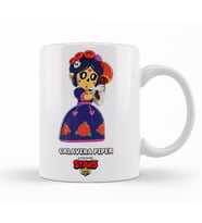 Brawl Stars Calavera Pıper Kupa Bardak Porselen