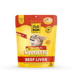 Delibon Creamy Ödül Maması Dana Ciğerli 15gr 32li Paket