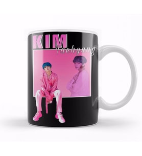 BTS  Kim Taehyung V 90s Kupa Bardak Porselen