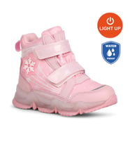 Buckhead 3034 Snowy WATERPROOF-IŞIKLI Anatomik Çocuk Bot Pembe