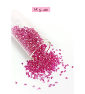 Kesme Cam Boncuk 2mm - 60 Gram - Şeffaf Pembe - BNC382
