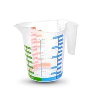 Ölçü Kabı Dereceli Renkli 1000 Ml Diğer