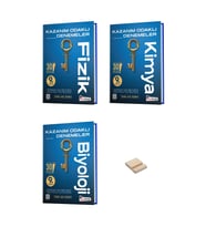 9. Sınıf Fizik Kimya ve Biyoloji 3lü Kazanım Odaklı Deneme Seti