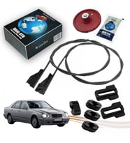Mercedes Benz E W210 1995-2003 için Sunroof Motor Dişlisi, Teli, Sürgü Plastik Klips Takımı