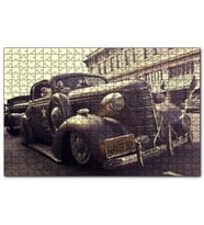 Cakapuzzle Çiftçi Çocuk Plakalı 1938 Model Antika Araç  Puzzle Yapboz MDF (Ahşap) (120 Parça)