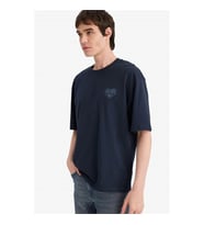 Defacto 26Y801003418 Lacivert Erkek T-Shirt F8085AX/NV64