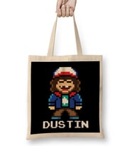 Pixel Dustin Stranger Things Bez Çanta Uzun Saplı