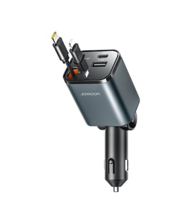 Joyroom 50W 4 Port pd+Usb+Çekmeli Araç Şarj Çakmaklık