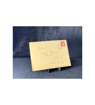 1945 yılından Avusturya Vienna 8 Pfennig H*tler Pullu Österreich Sürsarjlı Pullu Zarf (Gümüş)