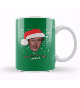 Alan Partridge Have A Happy Christmas Kupa Bardak Porselen