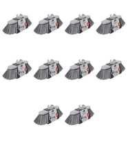 Titiz TP-501 Küçük Oto Yıkama Yer Cam Silme Temizleme Fırçası - 22 Cm. - 10 Adet
