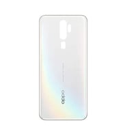Oppo A9 (2020) Uyumlu Arka Pil Batarya Kapağı CPH1937 CPH1939 CPH1941 (Beyaz)