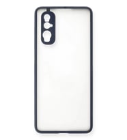 Find X2 Kılıf Montreal Silikon Kapak - Lacivert