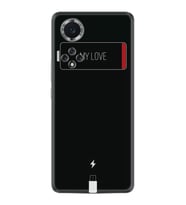 Huawei Nova 9 Kılıf Resimli Desenli Baskılı Silikon Kılıf My Love 1402