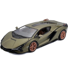 Bburago Lamborghini Sian FKP 37 1/24 Yeşil Model Araba
