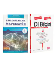 Antrenmanlarla Matematik 1 ve AKM Dil Bilgisi Soru Bankası Seti 2 Kitap