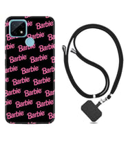 Realme C11 C21 C21Y C25Y C11 2021 Kılıf Boyun Askılı Silikon Barbie 1404