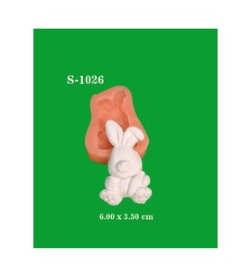 Havuçlu Tavşan no:2 Silikon Kalıp (S1026)
