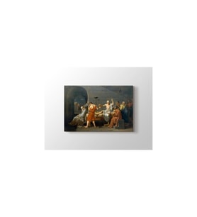 DBSanatevi Jacques-louis David - The Death Of Socrates Tablo 40 X 30 Cm