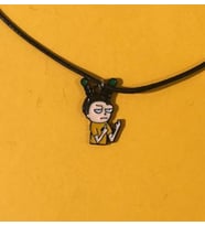 Rick Dizi Film Suni Deri İpli Renkli Unisex Metal Kolye PYTKKT116