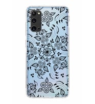 Samsung Galaxy S20  Kamera Korumalı Kapak Nostalji Desen Tasarımlı  Şeffaf  Kılıf
