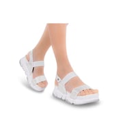 Muya Keid 31187-277 Anatomik Taban Kadın Sandalet Beyaz 36-40