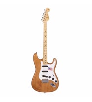 SX Stratocaster Elektro Gitar (Naturel)
