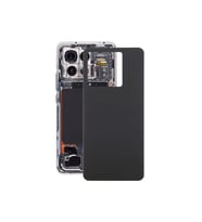 Xiaomi Redmi Note 13 Pro 5G Arka Kapak - Arka Pil Batarya Kapağı - 2312DRA50G Uyumlu (Siyah)