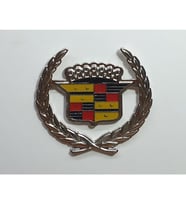 Etiketçilere Cadillac Metal Döküm Arma 8 Cm Boyunda